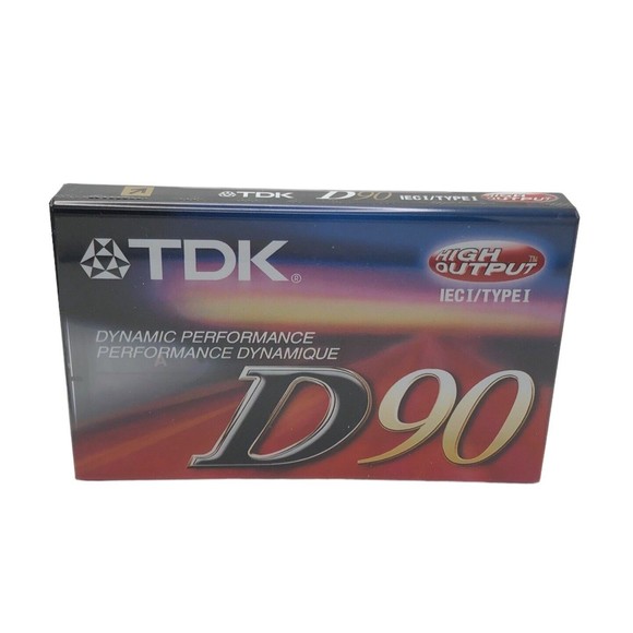 New Factory Sealed TDK D90 High Output Lot of 15 Audio Cassettes for Mixed Tapes - Picture 3 of 5